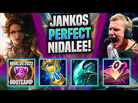 JANKOS PERFECT GAME WITH  NIDALEE IN SOLOQ NA! | G2 Jankos Plays Nidalee Jungle vs Evelynn! |