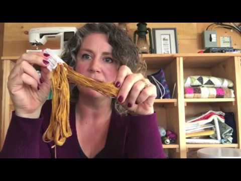 Flosstube Ep.1 - Off the Grid Needlearts - From the Stash Pile