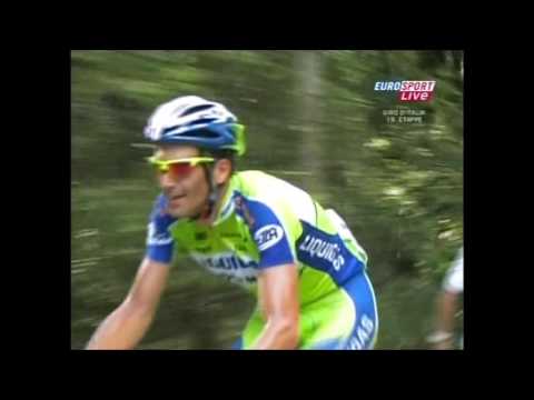Giro d'Italia 2009 - stage 19 - Carlos Sastre vs Ivan Basso