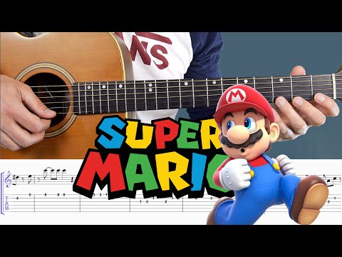 Super Mario - Guitar Tutorial + TABS
