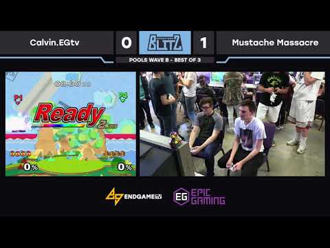 Bridgetown Blitz 3: Wave B Pools - EGtv.Calvin (Sheik) vs. Mustache Massacre (Peach)