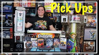 Nintendo Store Display and Video Game Pick Ups (Gamecube, Genesis, Hagane, Musha, and More!)