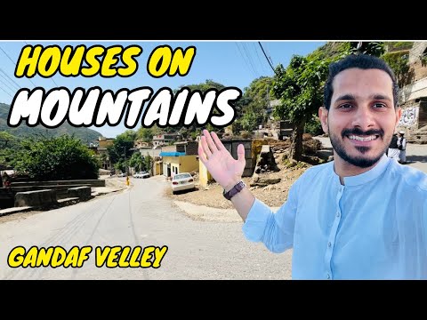 Gandaf Valley | Houses on mountains | Exploring new village | Swabi Gadoon Vlog |
