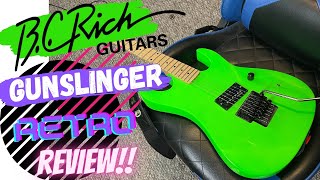 Video thumbnail for BC Rich Gunslinger Retro Review by Dex Deimos