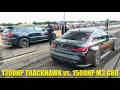DRAGRACE MADNESS 1500HP BMW M3 G80 Vs 1200HP M140i Vs 1050HP RS3 Vs GINTANI Aventador S