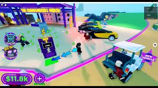 Festival tycoon getting sushi at food court