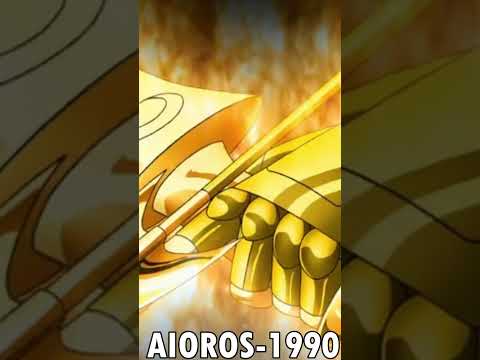 Aiolos Of Sagittarius - Evolution #shorts #evolution #shortsvideo #shortsevolution #saintseiya
