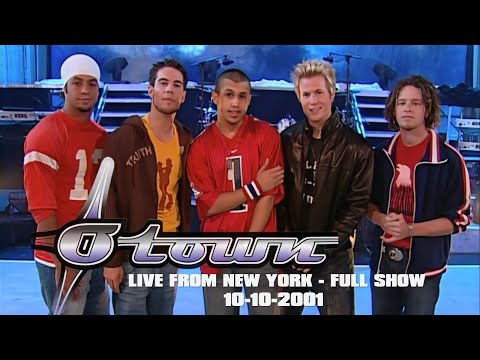 O-Town: Live From New York 10-10-2001 4K 60fps AI Upscale