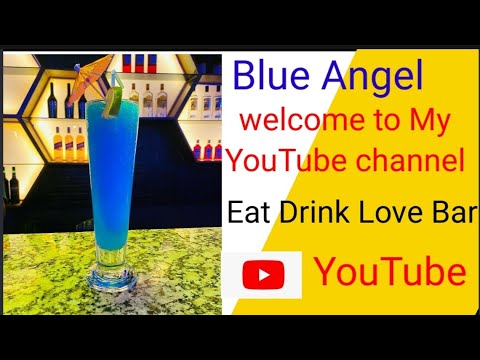Blue Angel Mocktail ocktail #blue Angel