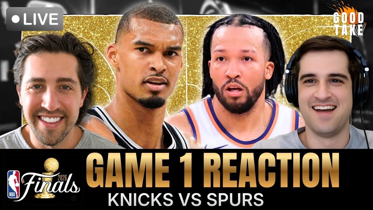 KNICKS-SPURS GAME 1 REACTION: Victor Wembanyama vs Jalen Brunson | NBA Finals