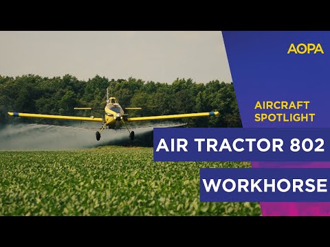 Inside the Air Tractor 802