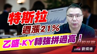 特斯拉週漲21%，乙盛-KY轉強拼過高！｜台股攻略｜劉烱德 (圖)