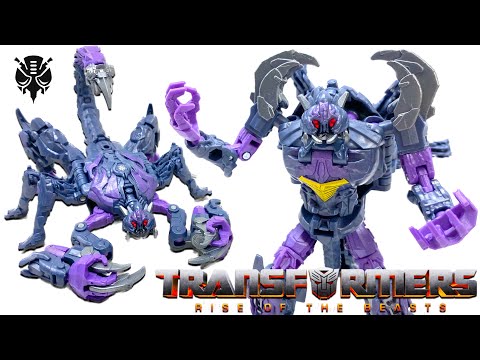 Transformers Studio Series 107 RISE OF THE BEASTS Deluxe Class SCORPONOK Review