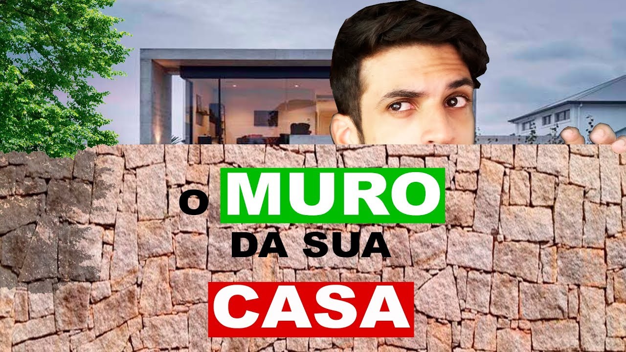 O MURO da  sua CASA