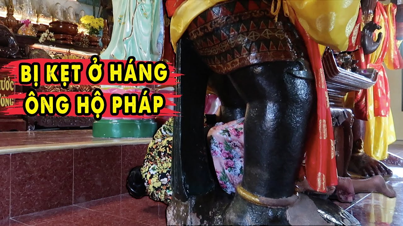 Phật Tử Bị Kẹt Khi Chui Qua Háng Tượng Hộ Pháp 1100 năm?