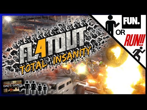 FLATOUT 4 | Game Review!! | FUN. or RUN!! | Dad's Games