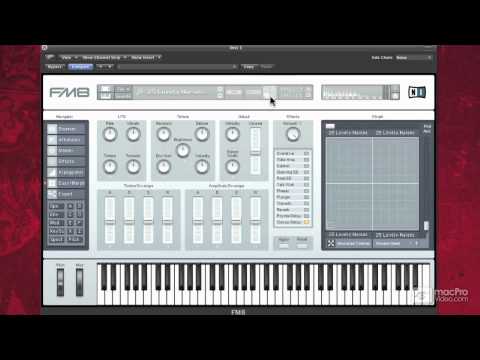 Native Instruments 210: FM8: FM Synthesis and Sound Design - 2 Exploring the FM8 Layout