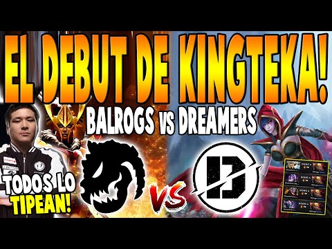 BALROGS vs DREAMERS [BO3] - El Debut de KINGTEKA! - Claro Gaming Apu League DOTA 2