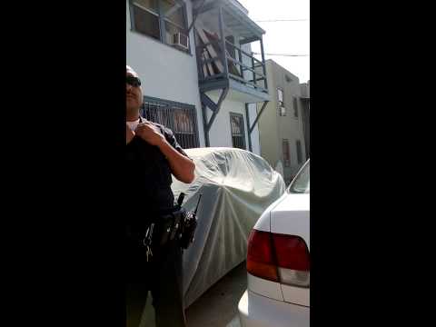 LAPD Was Dispatched for a "CIVIL STANDBY" TO ASK TENANT TO MOVE HIS VEHICLE - THEY DID NOTHING