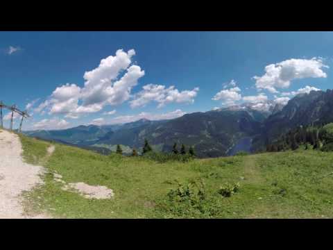 360 ° Video aus dem Salzkammergut mit Hallstatt, Dachstein und Krippenstein