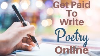 get paid to write poetry online