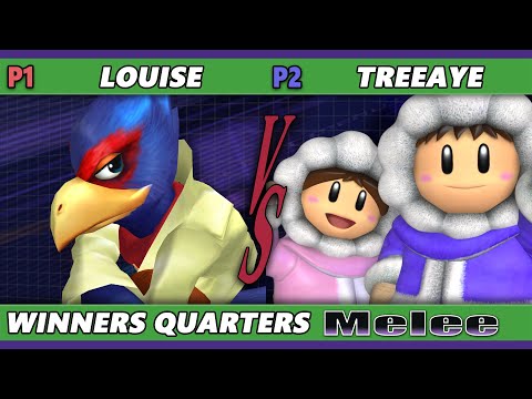 S@X 474 Winners Quarters - Louise (Falco) Vs. Treeaye (Ice Climbers) Smash Melee - SSBM