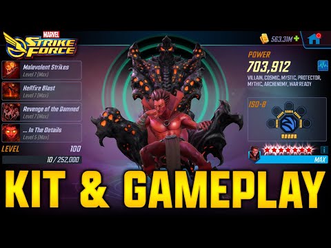 MEPHISTO GAMEPLAY & KIT - OMG! - MARVEL Strike Force - MSF