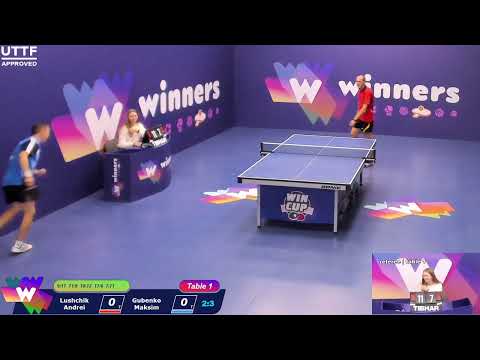 WINners CUP table 1 08.09 Lushchik Andrei - Gubenko Maksim 21:00