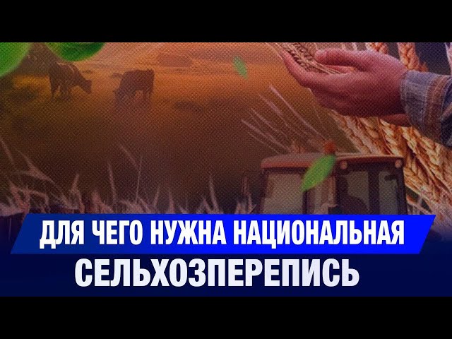 Для чего нужна национальная сельхозперепись
