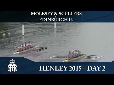 Molesey & Scullers' v Edinburgh U. | Day 2 Henley 2015 | Prince of Wales