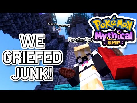 WE GRIEFED JUNK'S BASE!!! | EP 19 Cobblemon SMP - Minecraft Pokemon Mod (Mythical SMP)