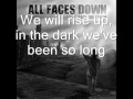 All Faces Down-Stop To Fall Lyrics. 