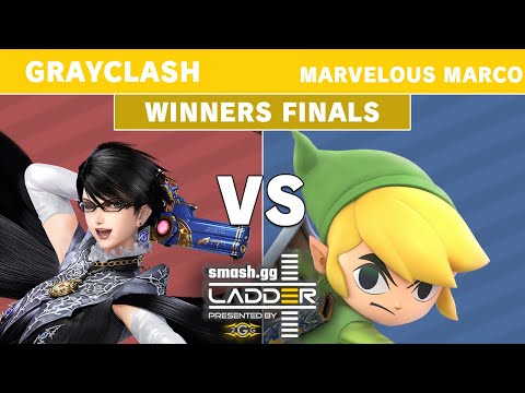 smash.gg Ladder Day 4 - GrayClash (Bayonetta) Vs. Marvelous Marco (Toon Link) - Winners Finals