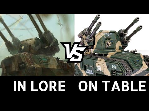 Hydra/Wyvern Flak Tank: Warhammer 40K In Lore and On the Tabletop