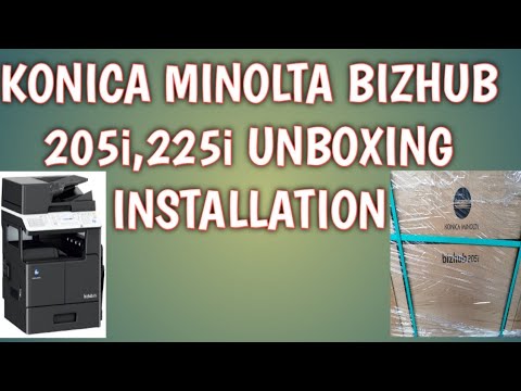 Konica Minolta Bh 205i   Machine