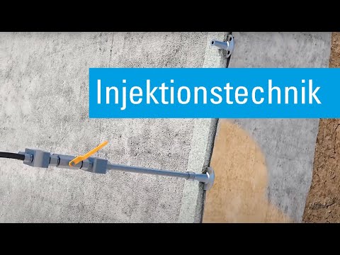 Risse abdichten, Hohlräume füllen - Injektionstechnologie/Bauteil-Injektion