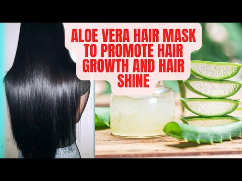 Aloe vera hair mask for good hair growth, anti-hair fall & smooth hair|sam sangba henaba hair mask.