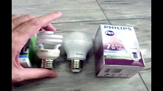 LED vs CFL Light Bulbs