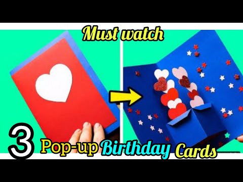 3best birthday pop up cards ideas | beautiful greetings cards
