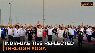India-UAE ties reflected through yoga