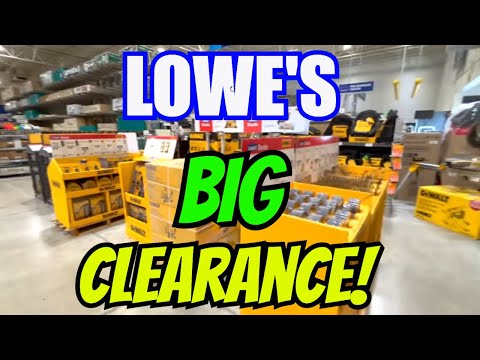 Lowe's Huge Clearance Deals You Need To See!