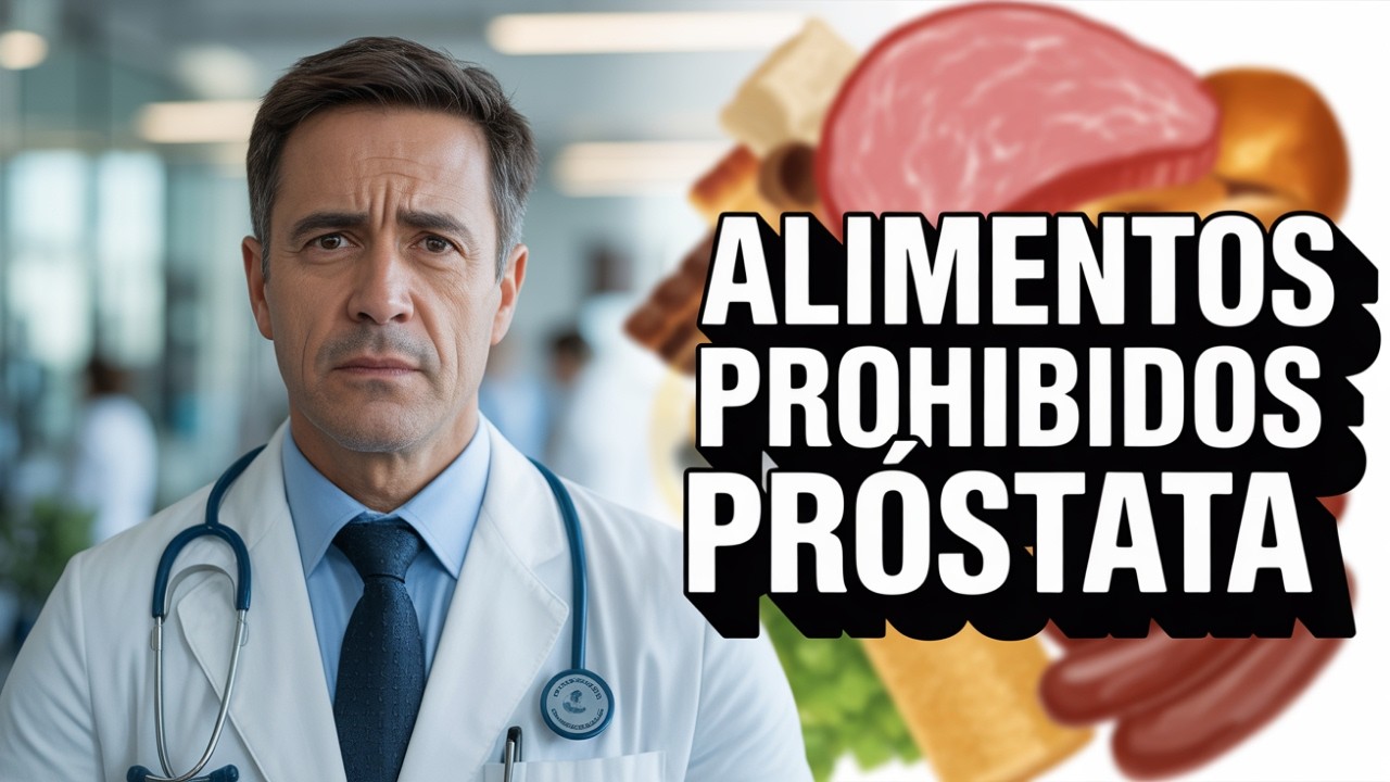 ALIMENTOS PROHIBIDOS  PARA LA PROSTATA 🚫