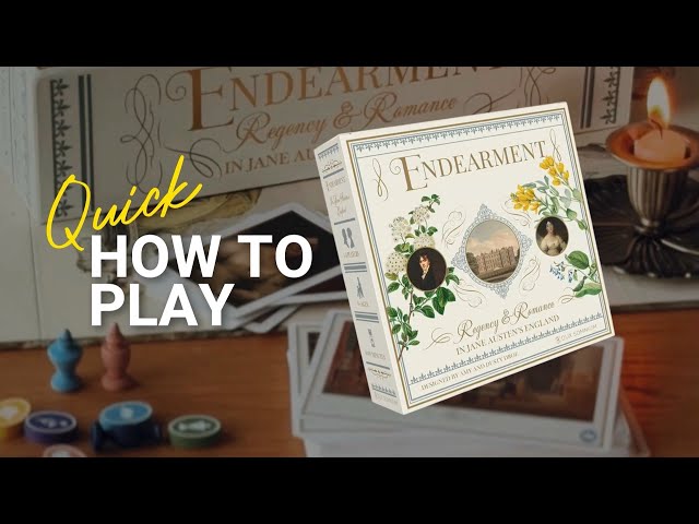 Endearment: A Trip to Bath Expansion Board Game video thumbnail