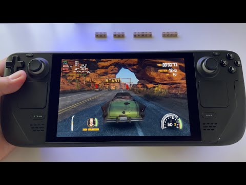 Flatout 4 Total Insanity (2017 racing game) | 60fps high graphics - Steam Deck handheld gameplay