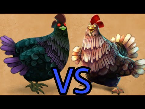 CHICKEN VS COCKATRICE - Dragons:Rise of Berk