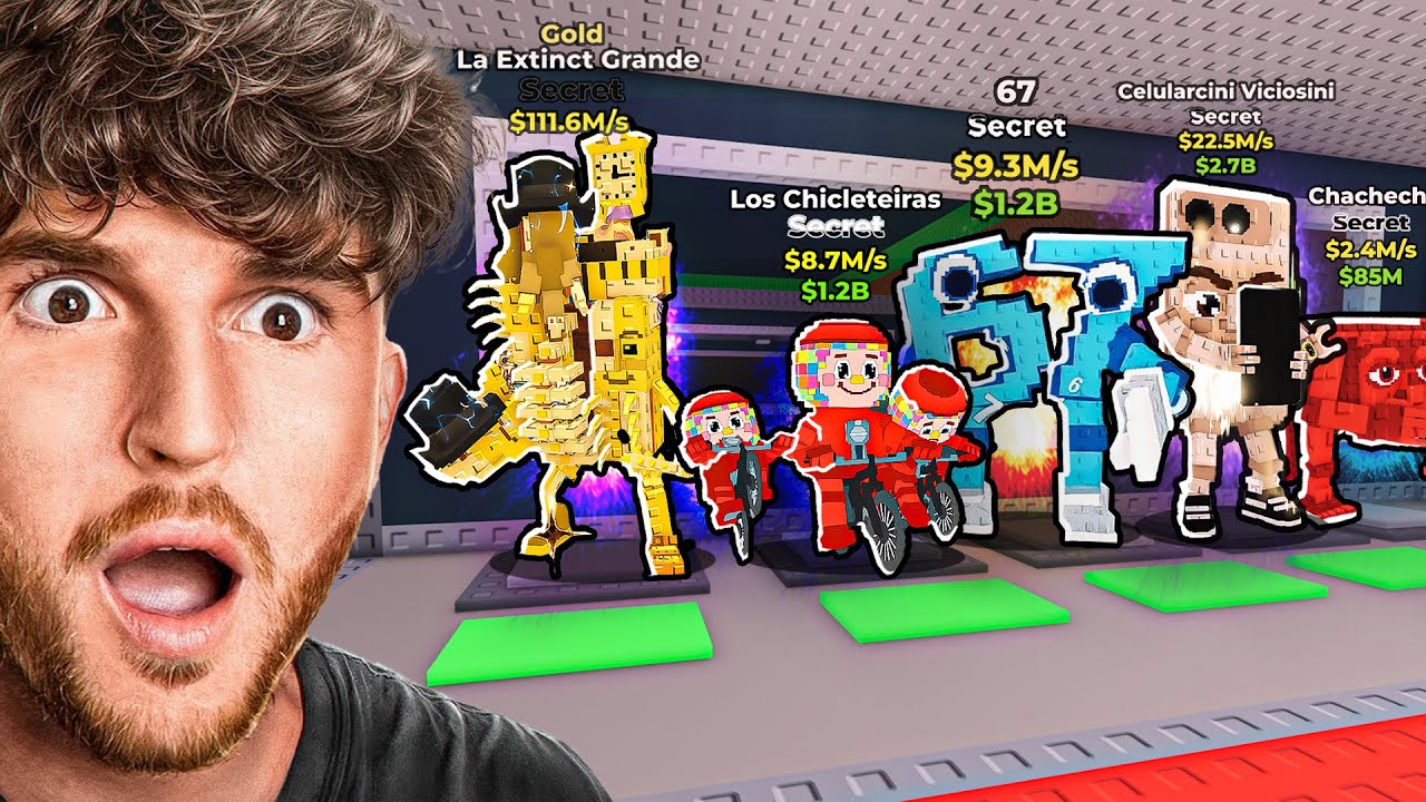 I Stole The 10 NEWEST BRAINROTS.. (Extinct Update)