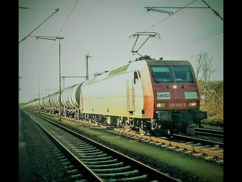Führerstandsmitfahrt auf der Baureihe 145 von Bad Bentheim nach Löhne