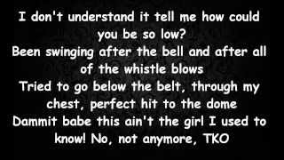 Justin Timberlake ft. Timbaland TKO with lyrics