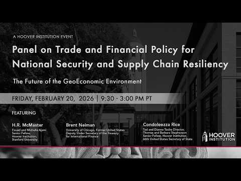 National Security and Supply Chain Resiliency