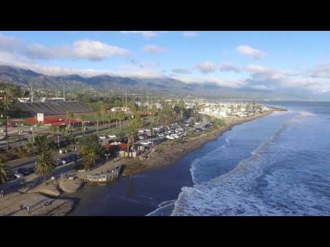 Incredible barrels in Leadbetter beach, Santa Barbara. February 18, 2017 HD